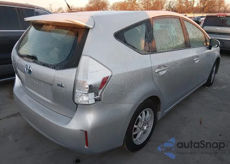 2012 Toyota Prius V Three from USA, damaged, VIN JTDZN3EU2C3096609